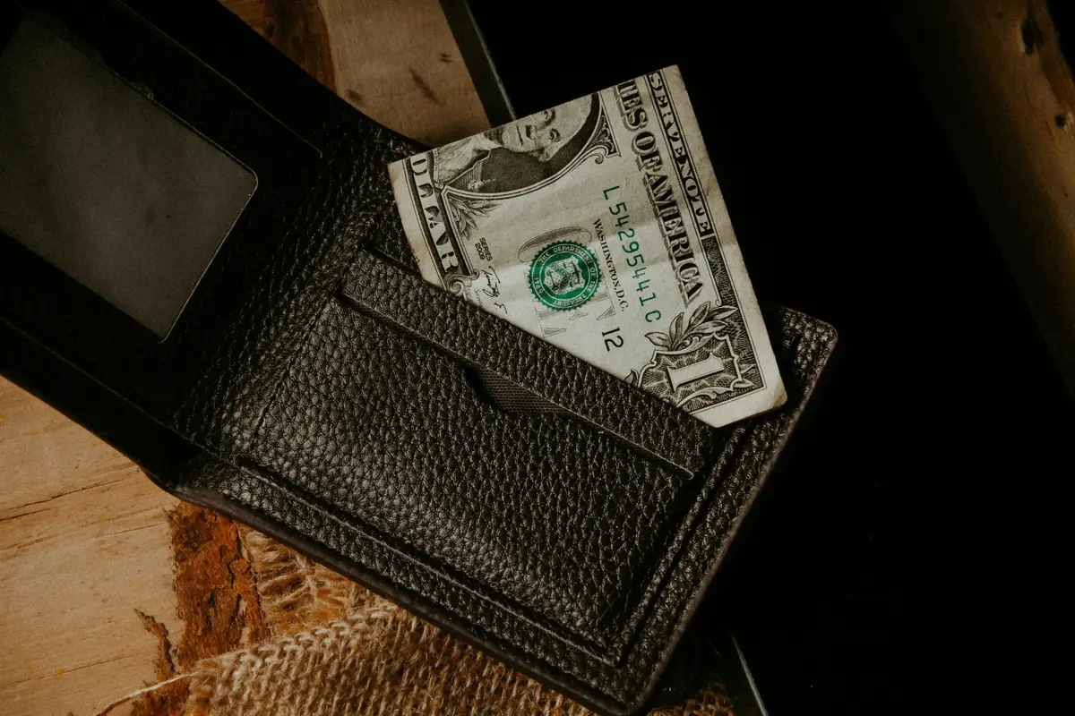 Classic Bifold Leather Wallet — wholesale nappa leather wallet manufactured in Kanpur