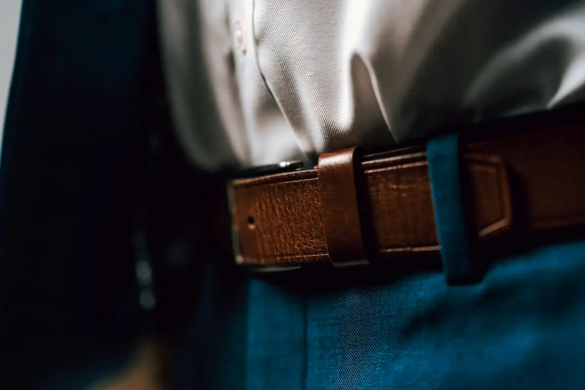 Classic Brown Bridle Leather Belt — wholesale full-grain belt manufactured in Kanpur