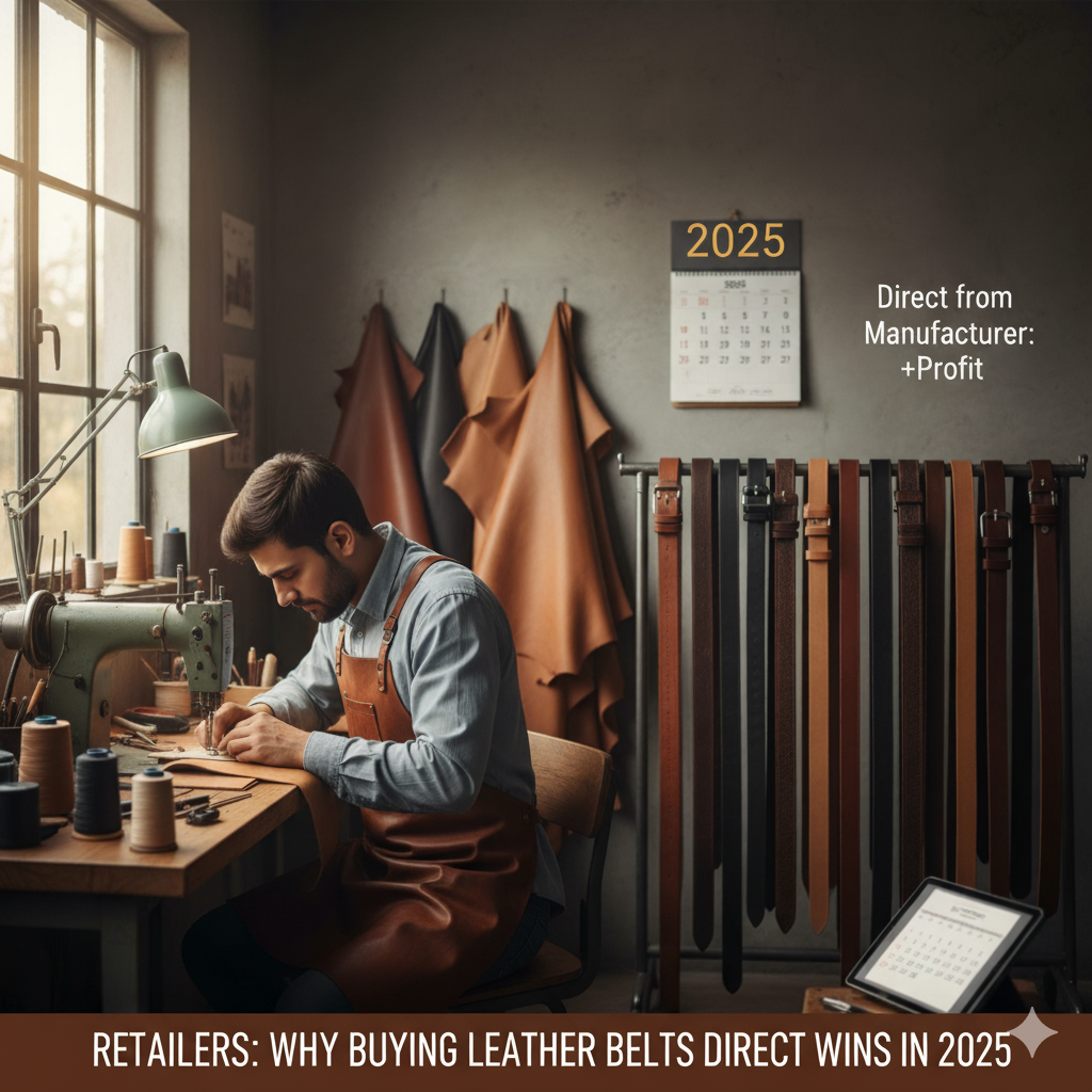 Retailers: Why Buying Leather Belts Direct from the Manufacturer Wins in 2025